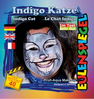 Motiv-Set Indigo Katze