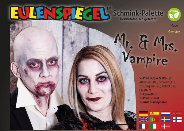 Mr. & Mrs. Vampir Schminkpalette