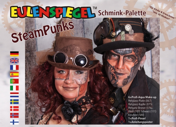 Steampunk Schminkpalette
